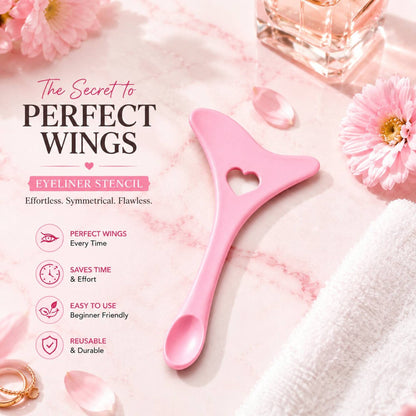 Kayanara Eyeliner Stencil Guide For Winged Liner Kajal Mascara & Lip Makeup Tool