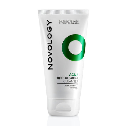 Novology Acne Clearing Foaming Cleanser, Facewash For Pimples, Sensitive Skin, Dermat Tested