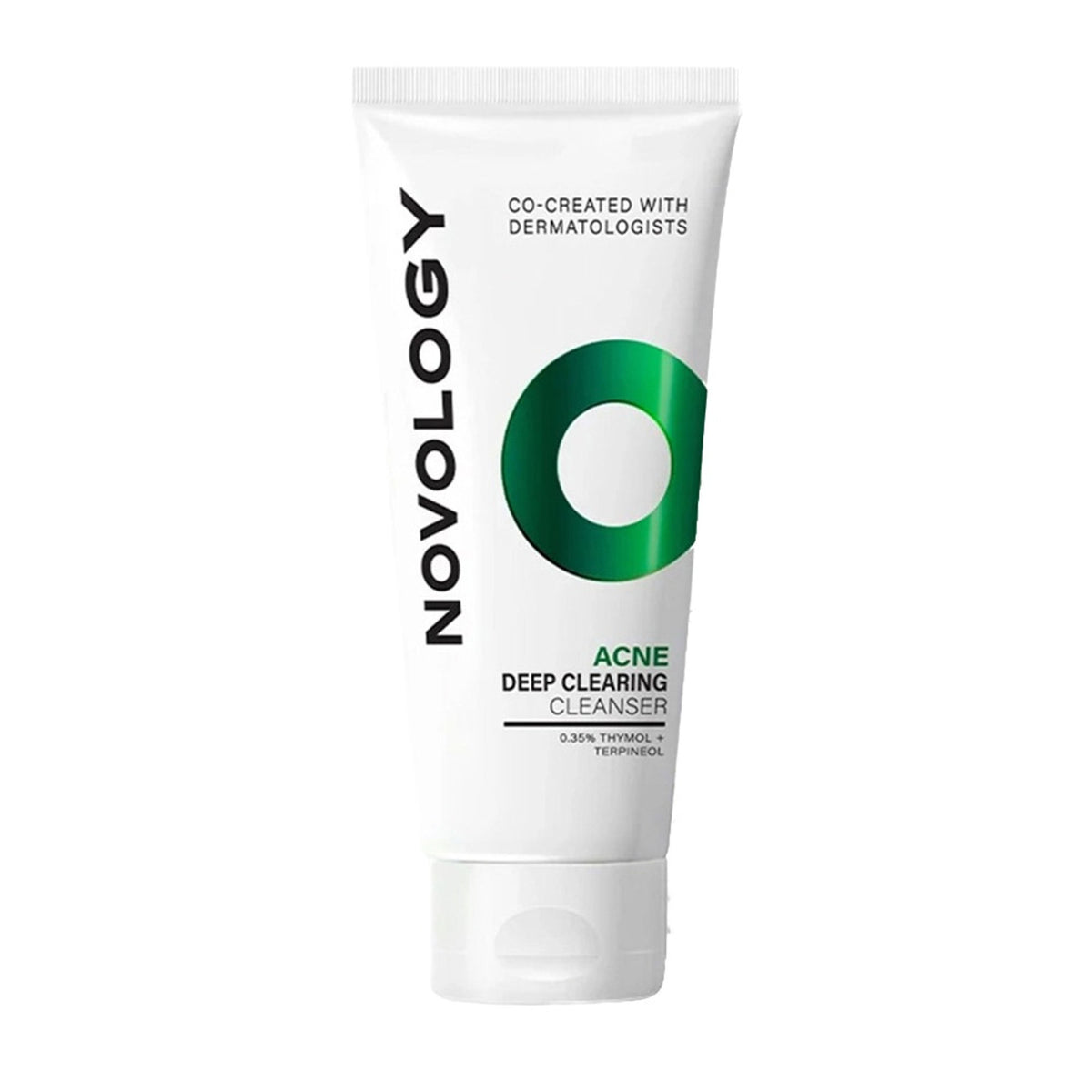 Novology Acne Clearing Foaming Cleanser, Facewash For Pimples, Sensitive Skin, Dermat Tested