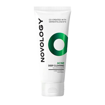 Novology Acne Clearing Foaming Cleanser, Facewash For Pimples, Sensitive Skin, Dermat Tested