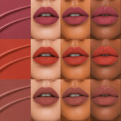 Baked Beauty Liquid Matte Lipstick Nude Palette - Pack of 9