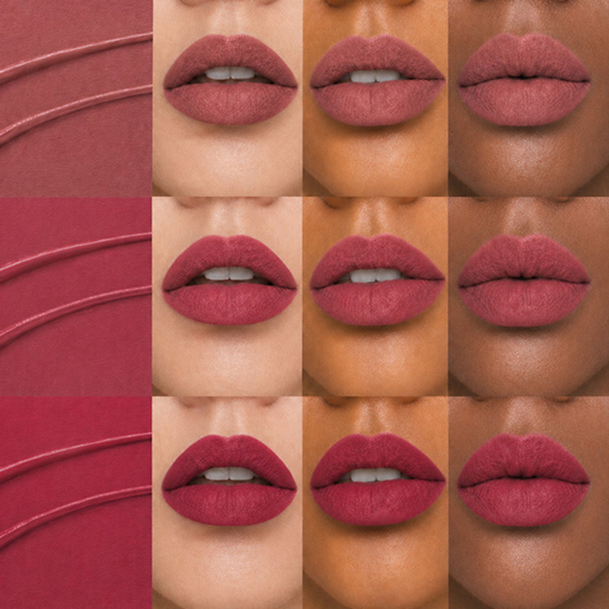 Baked Beauty Liquid Matte Lipstick Nude Palette - Pack of 9