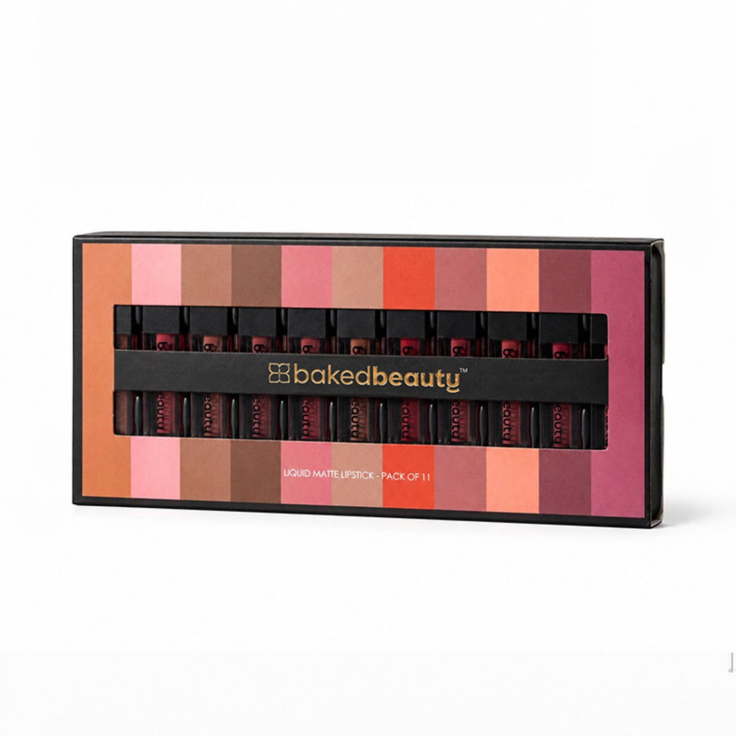 Baked Beauty Liquid Matte Lipstick - Pack of 11