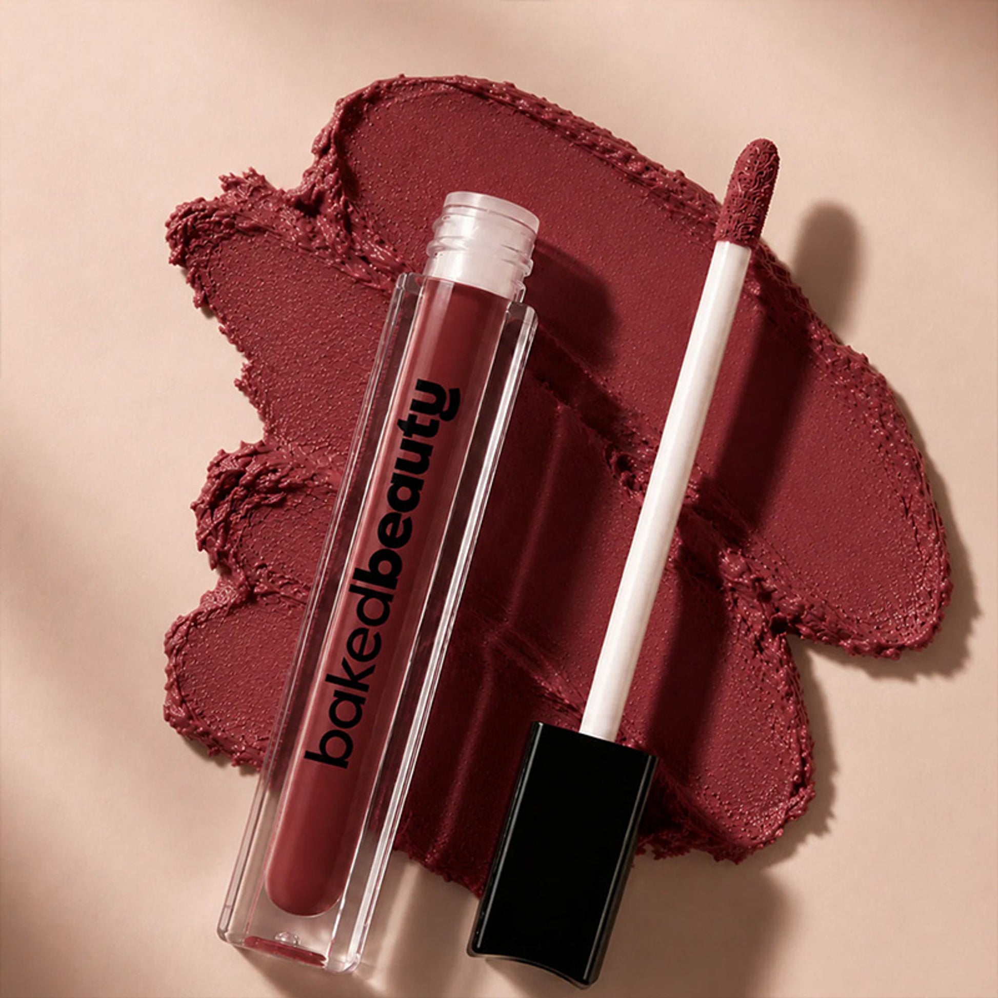 Baked Beauty Dust Transferproof Mousse Matte Liquid Lipstick - Bake In Dawn