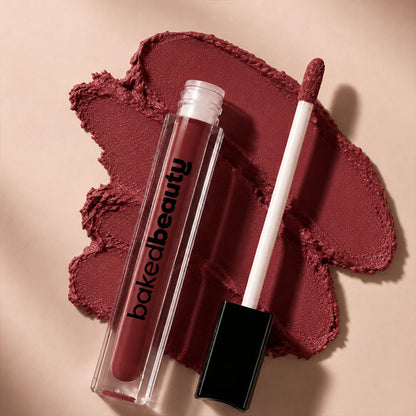 Baked Beauty Dust Transferproof Mousse Matte Liquid Lipstick - Bake In Dawn