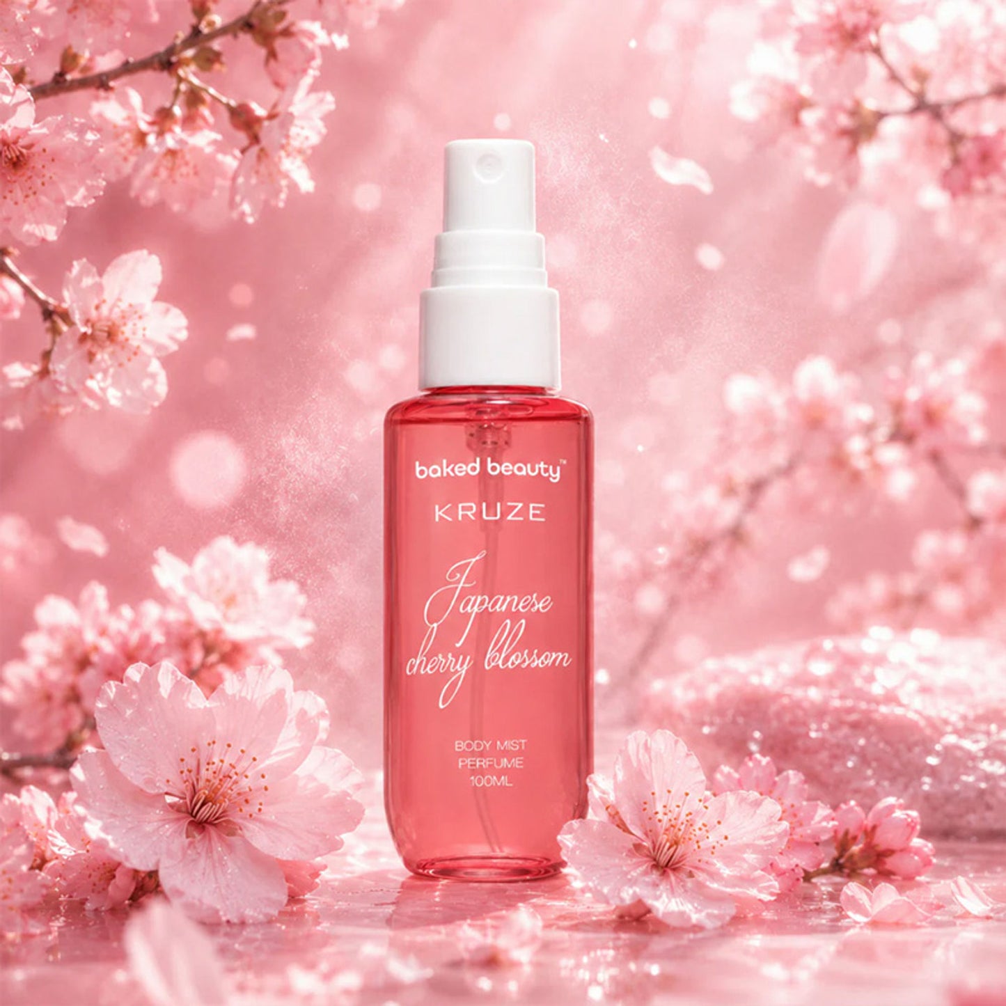 Baked Beauty Kruze Japanese Cherry Blossom Body Mist