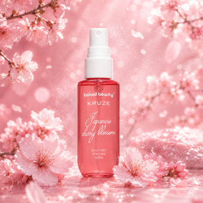 Baked Beauty Kruze Japanese Cherry Blossom Body Mist