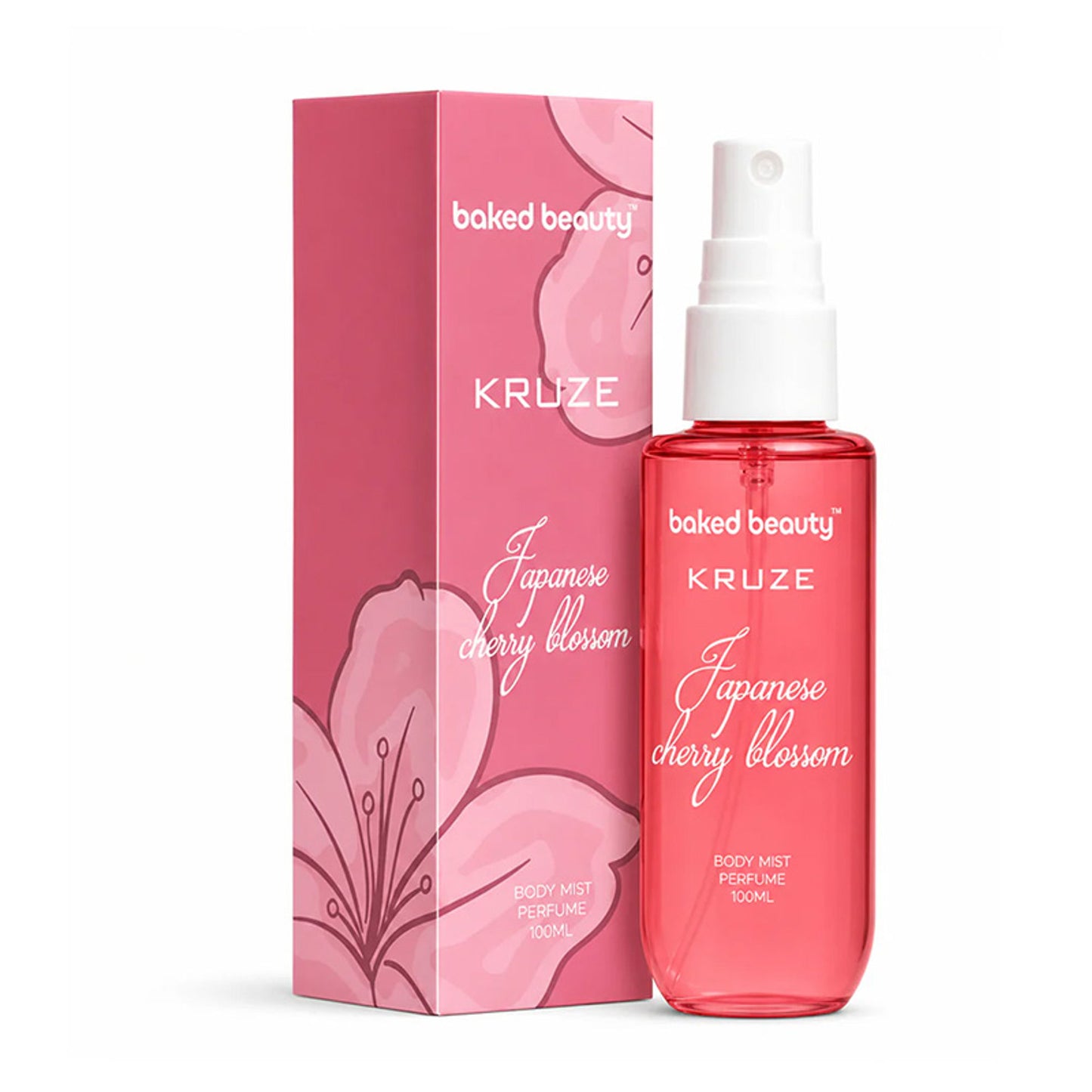 Baked Beauty Kruze Japanese Cherry Blossom Body Mist