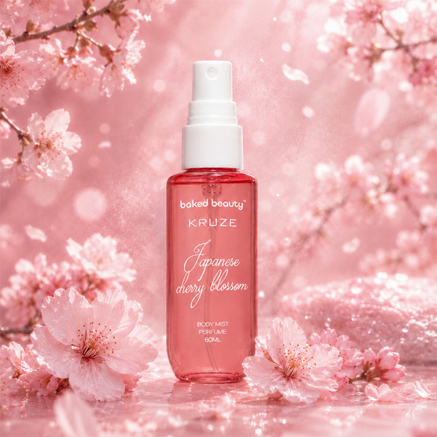 Baked Beauty Kruze Japanese Cherry Blossom Body Mist