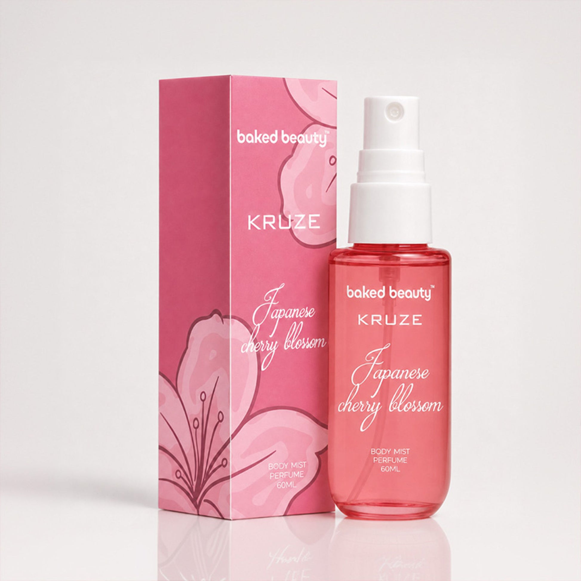 Baked Beauty Kruze Japanese Cherry Blossom Body Mist