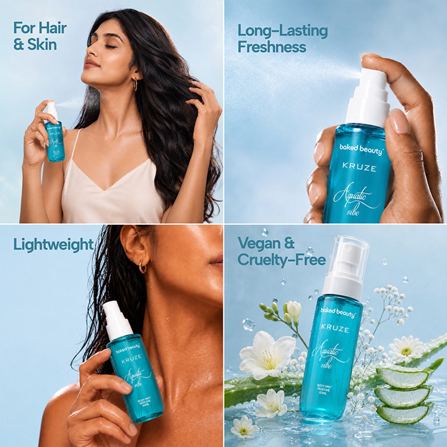 Baked Beauty Kruze Aquatic Vibe Body Mist