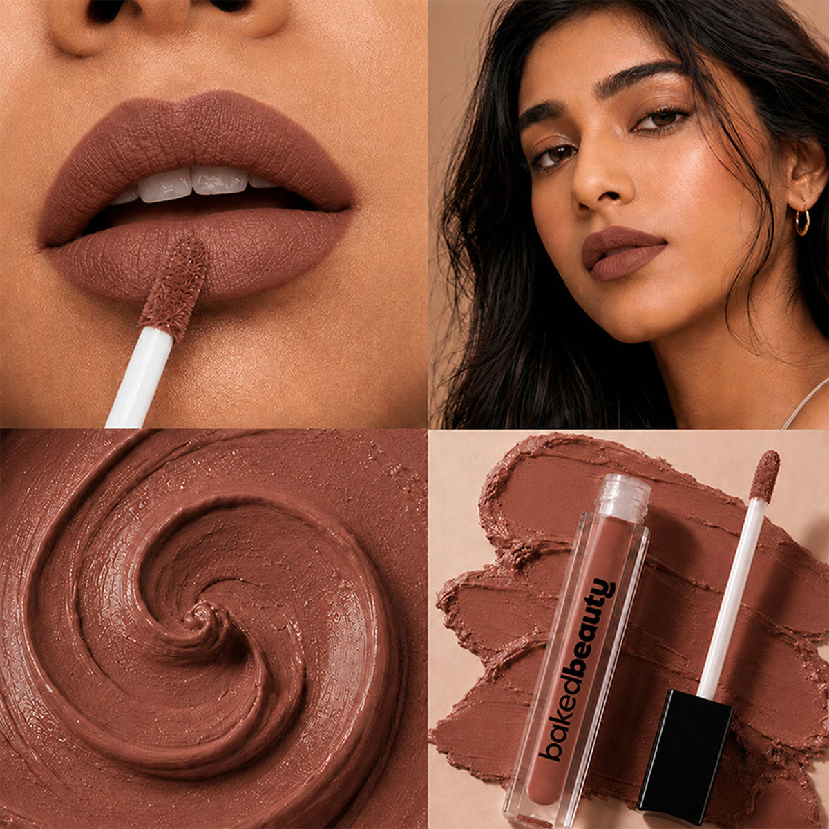 Baked Beauty Transferproof Mousse Matte Liquid Lipstick - Caramel Latte