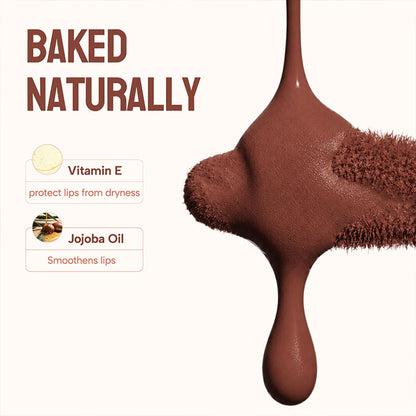 Baked Beauty Transferproof Mousse Matte Liquid Lipstick - Caramel Latte