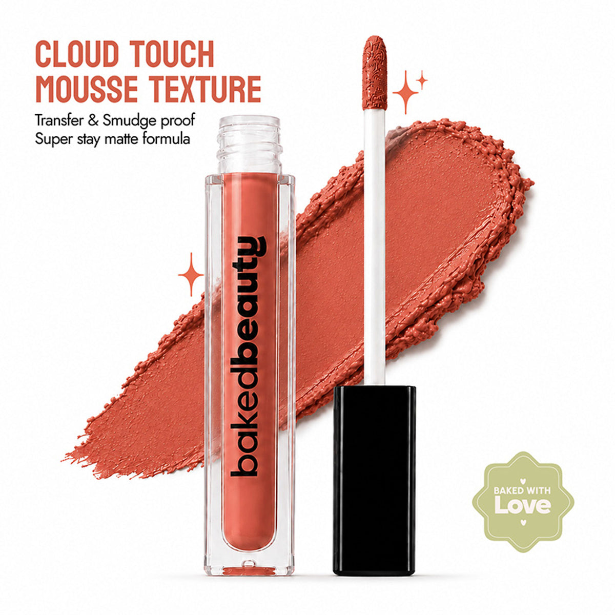 Baked Beauty Transferproof Mousse Matte Liquid Lipstick - Coffee Craze