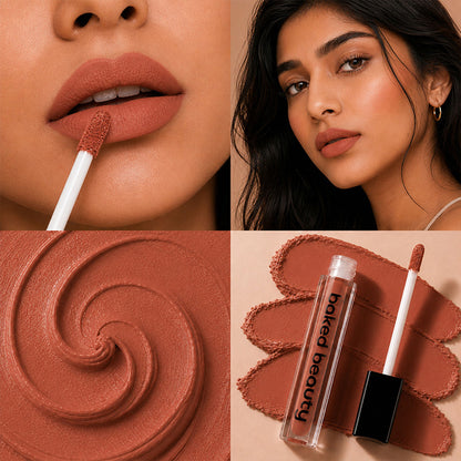Baked Beauty Transferproof Mousse Matte Liquid Lipstick - Coffee Craze