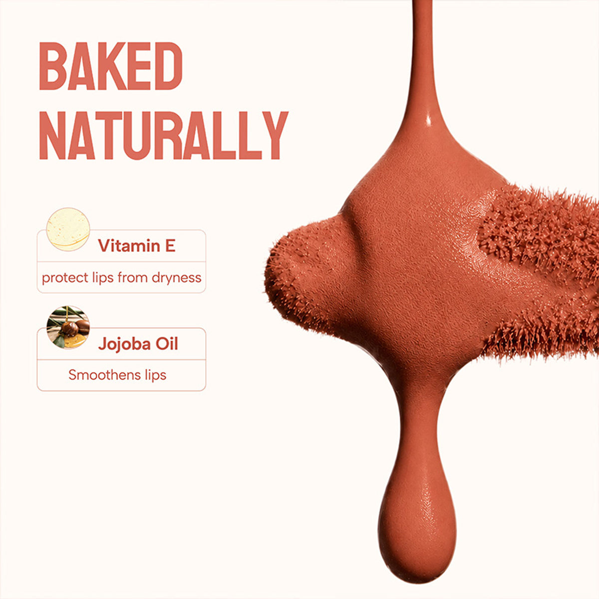 Baked Beauty Transferproof Mousse Matte Liquid Lipstick - Coffee Craze