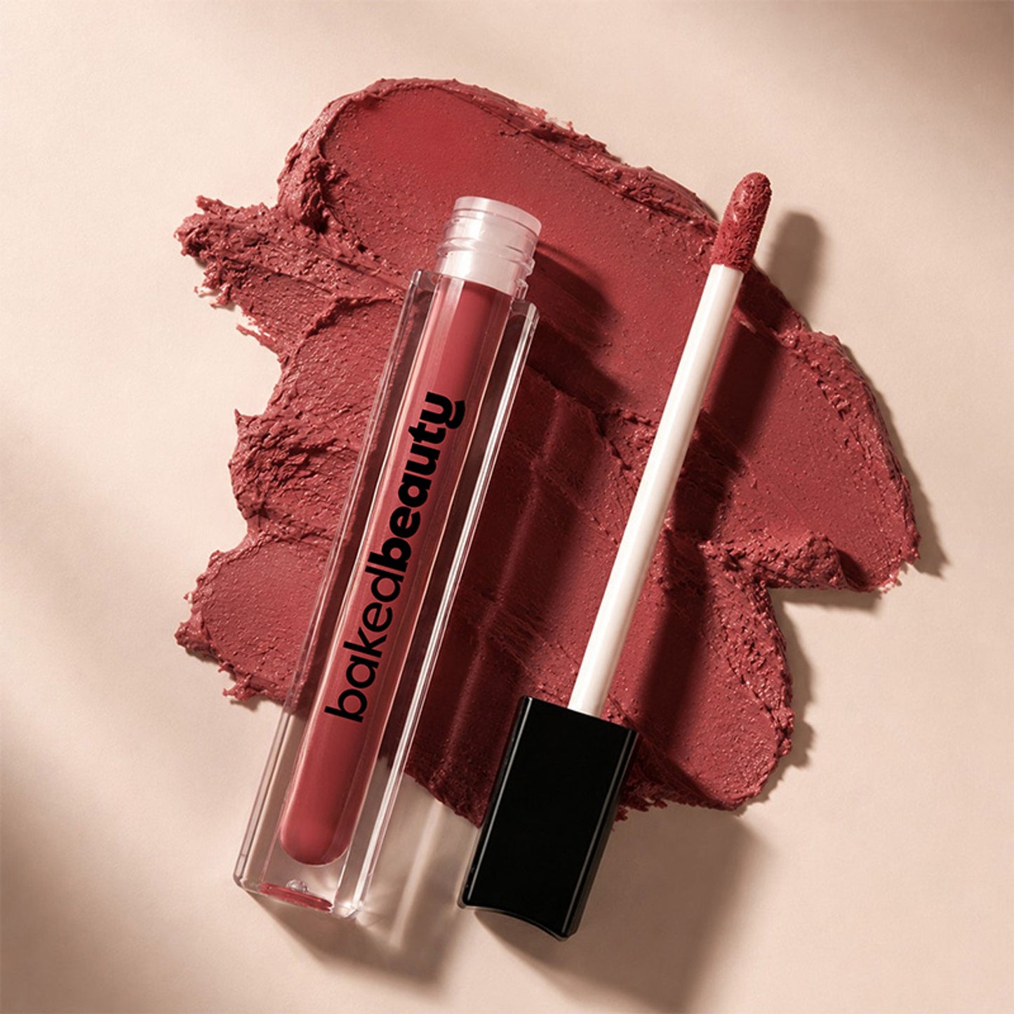 Baked Beauty Transferproof Mousse Matte Liquid Lipstick - Nude Talk