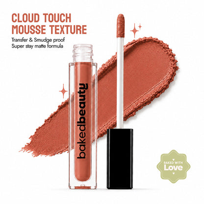 Baked Beauty Transferproof Mousse Matte Liquid Lipstick - Gossip Girls
