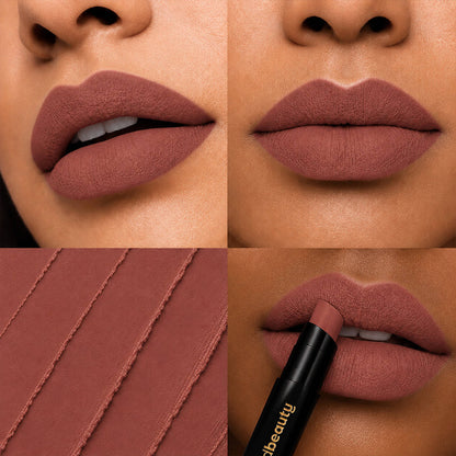 Baked Beauty My Crayon Brownie Bite Matte Lip Cream Lipsticks - Pack Of 3