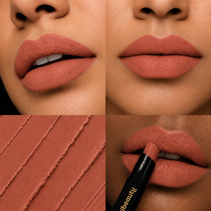 Baked Beauty My Crayon Brownie Bite Matte Lip Cream Lipsticks - Pack Of 3