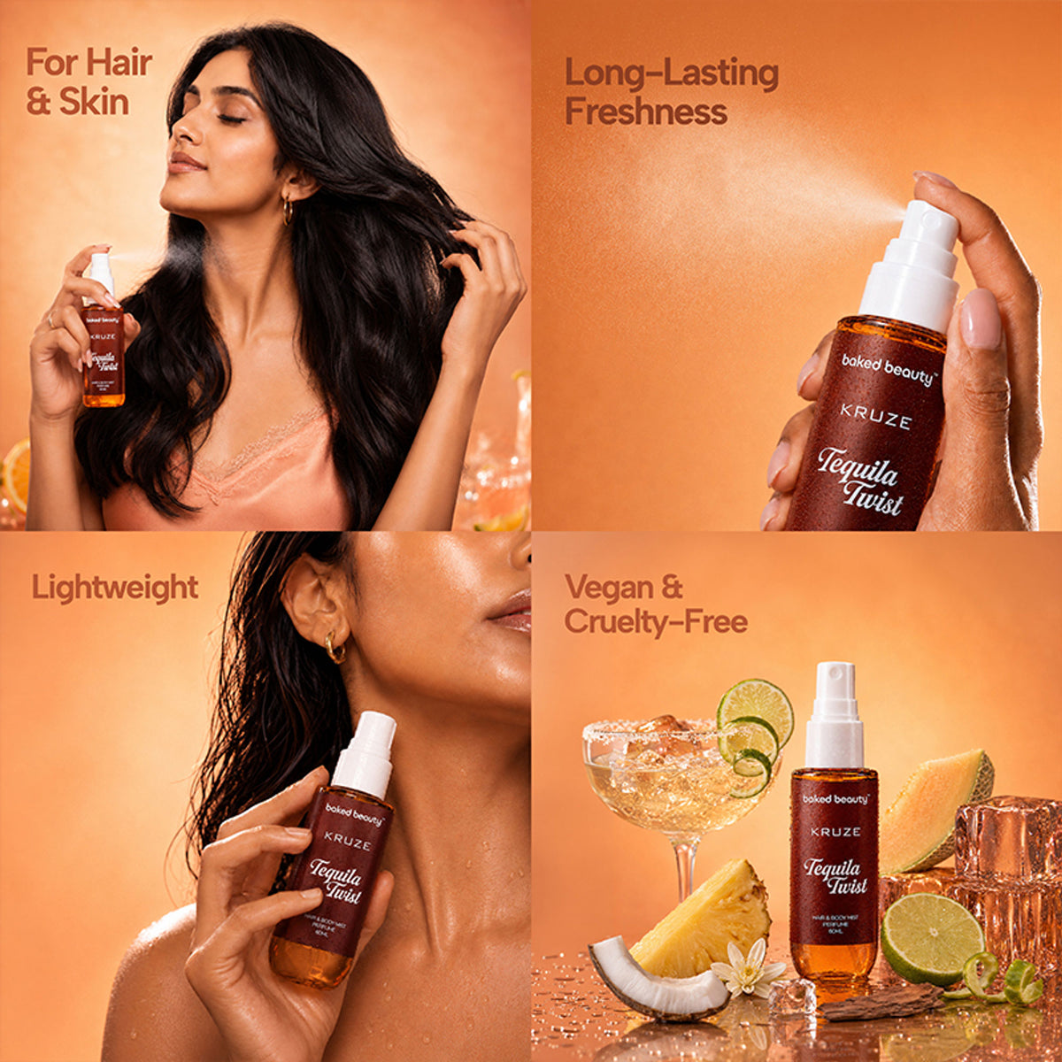 Baked Beauty Kruze Tequila Twist Hair And Body Mist