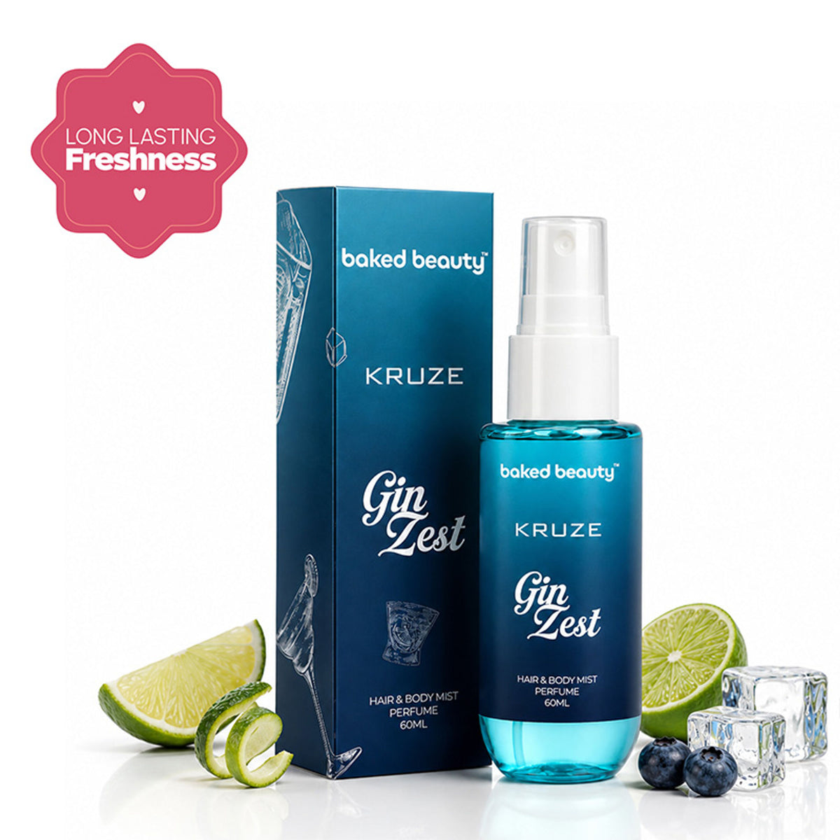 Baked Beauty Kruze Gin Zest Hair And Body Mist