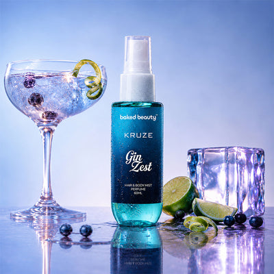 Baked Beauty Kruze Gin Zest Hair And Body Mist
