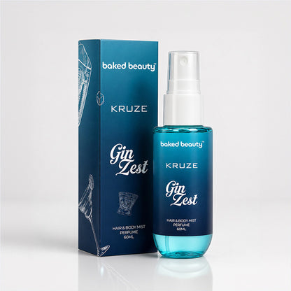 Baked Beauty Kruze Gin Zest Hair And Body Mist