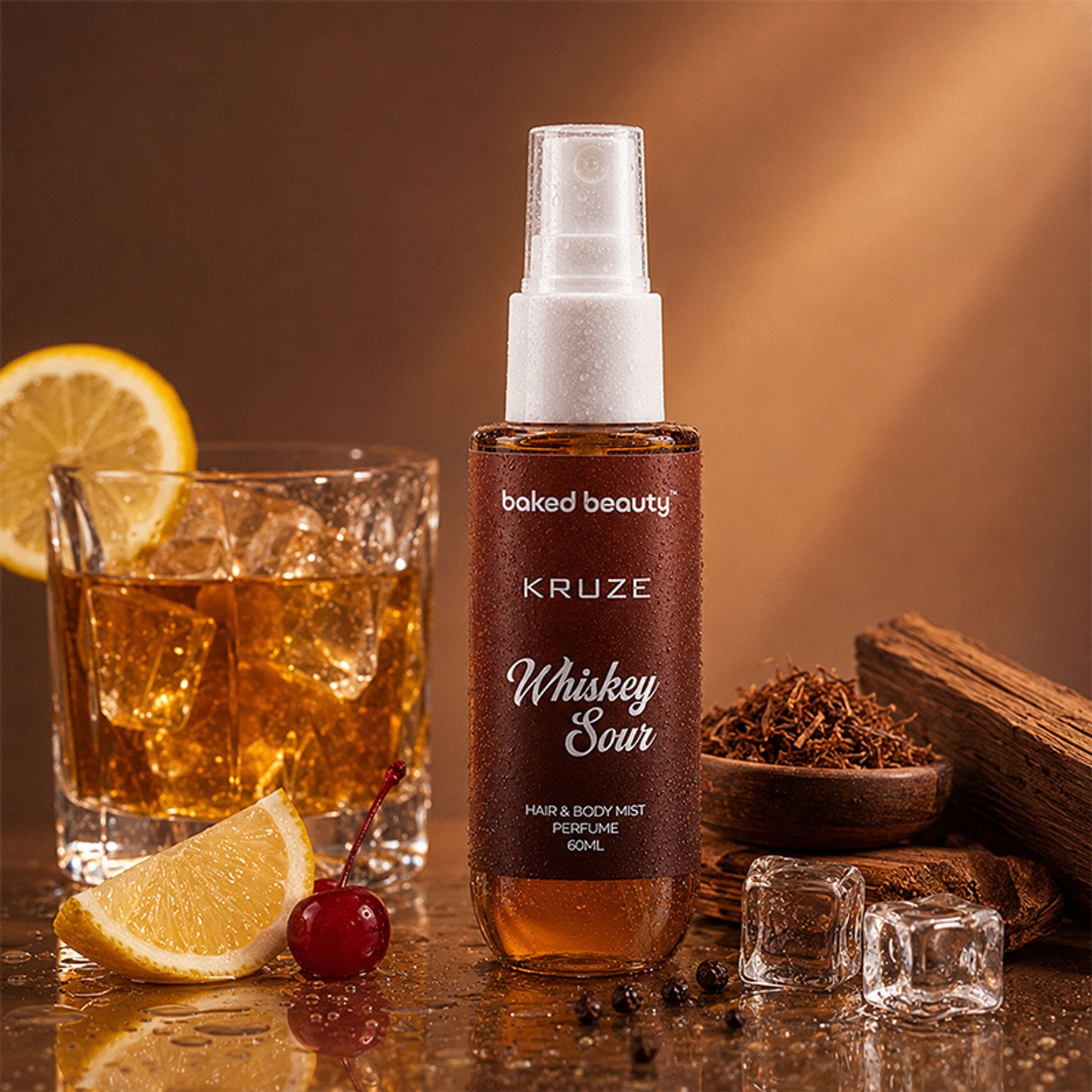 Baked Beauty Kruze Whisky Sour Hair And Body Mist