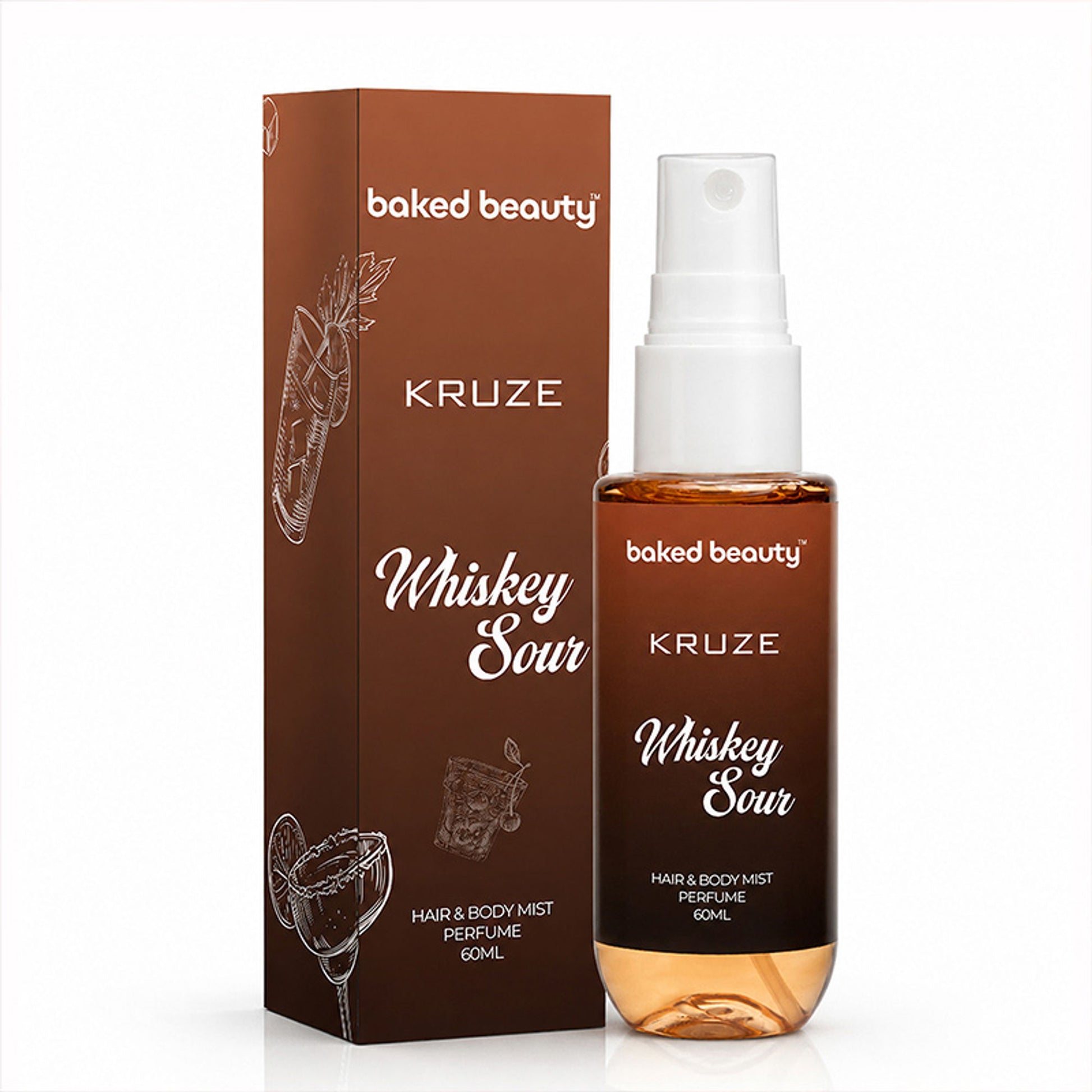Baked Beauty Kruze Whisky Sour Hair And Body Mist