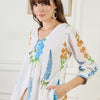Dhiyona IE Printed Pure Cotton Tunic With Trousers Co-Ords