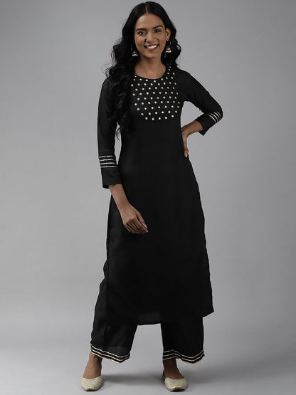 Dhiyona IE Women Yoke Design Kurta with Trousers