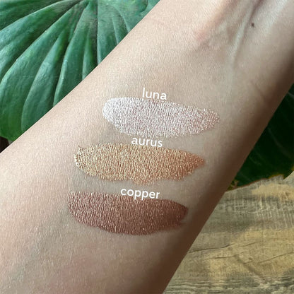 Ruby's Organics Quick Set Liquid Eyeshadow Moon Metal Minis Set