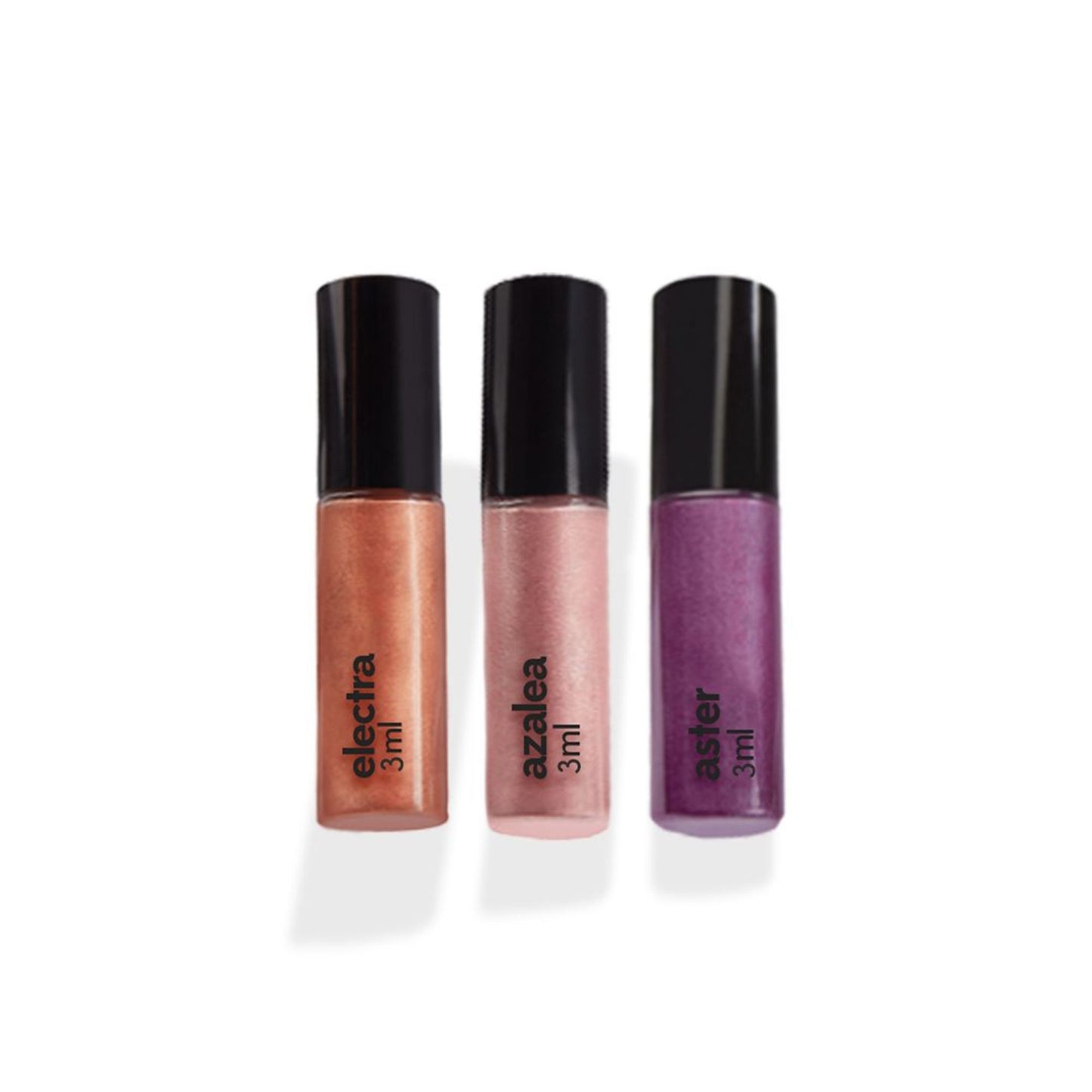 Ruby's Organics Quick Set Liquid Eyeshadow Earth Metal Minis Set
