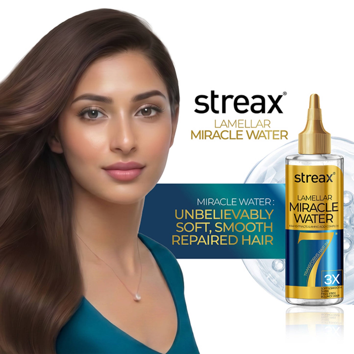 Streax Lamellar Miracle Water 7 Secs Hair Treatment