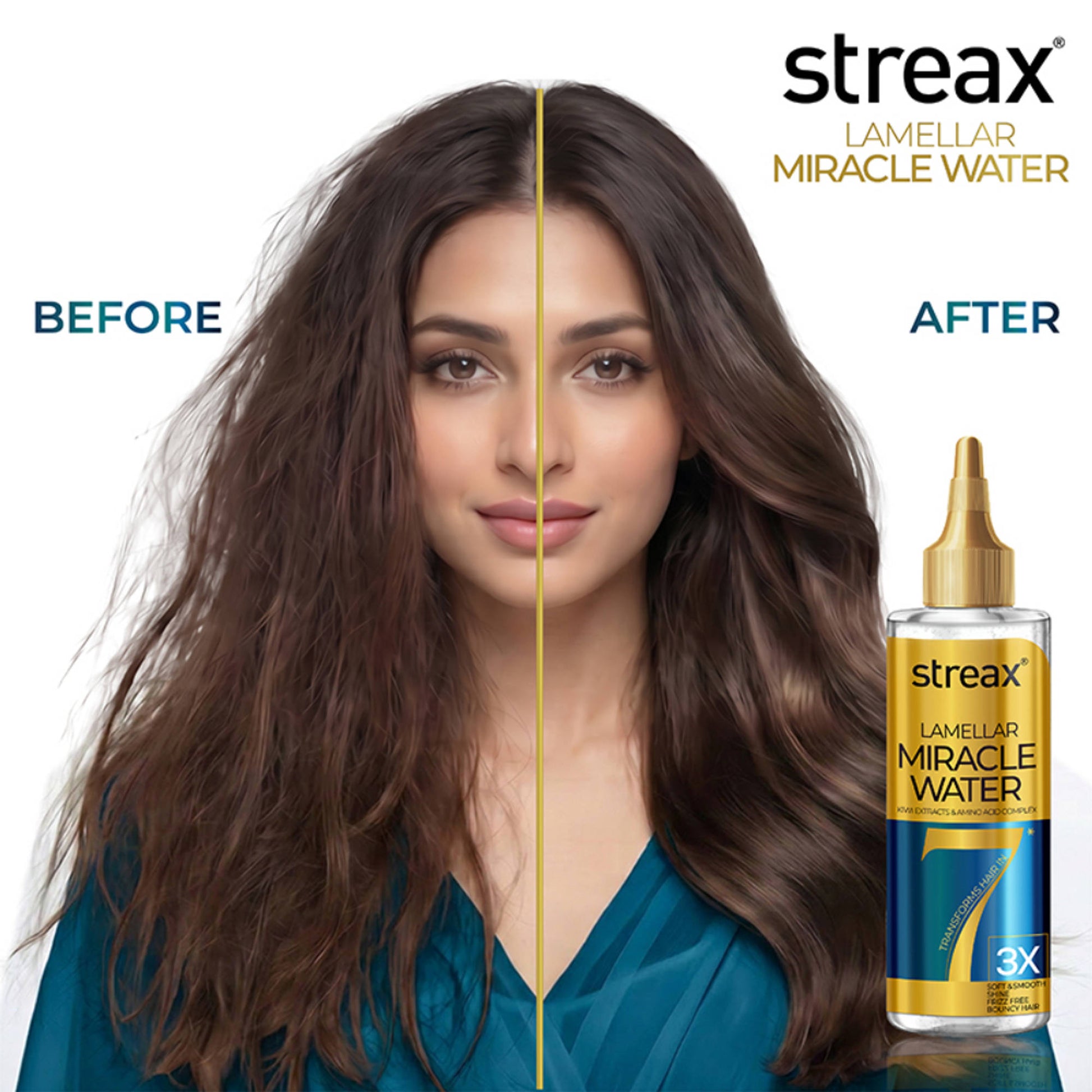 Streax Lamellar Miracle Water 7 Secs Hair Treatment