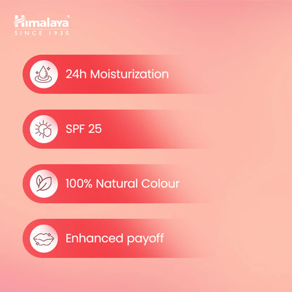 Himalaya Strawberry Shine Serum Lip Balm
