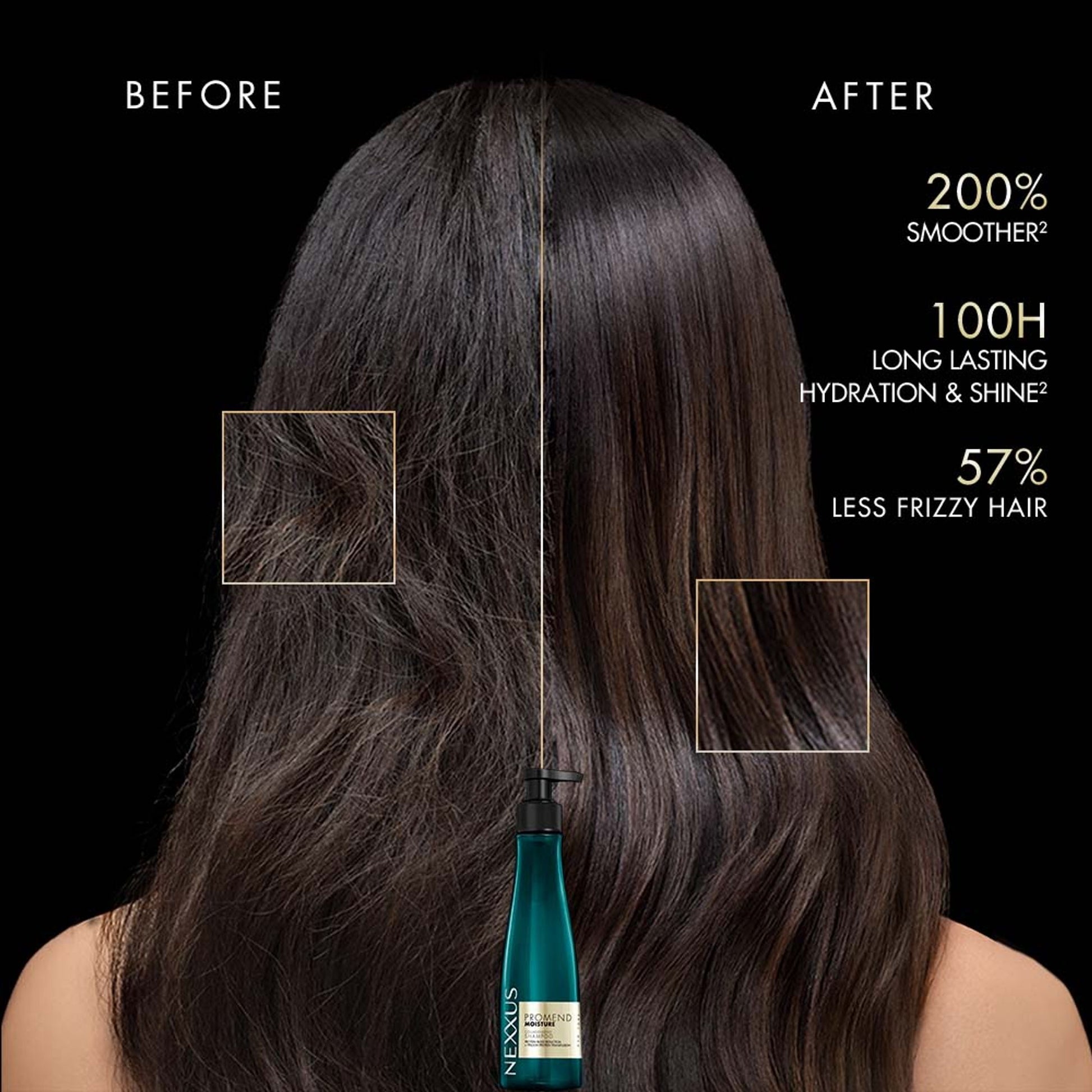 Nexxus Promend Moisture Bond Repair Shampoo for Dry Hair Sulfate-Free Collagen 250ml