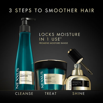 Nexxus Promend Moisture Bond Repair Shampoo for Dry Hair Sulfate-Free Collagen 250ml
