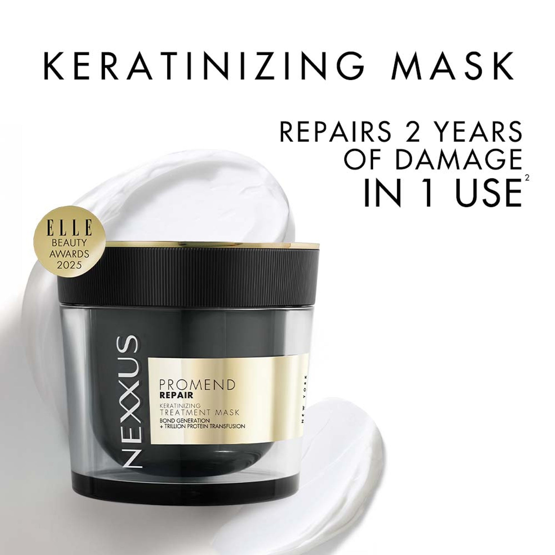 Nexxus Promend Repair Keratinizing Deep Bond Treatment Mask For Very Damaged Hair