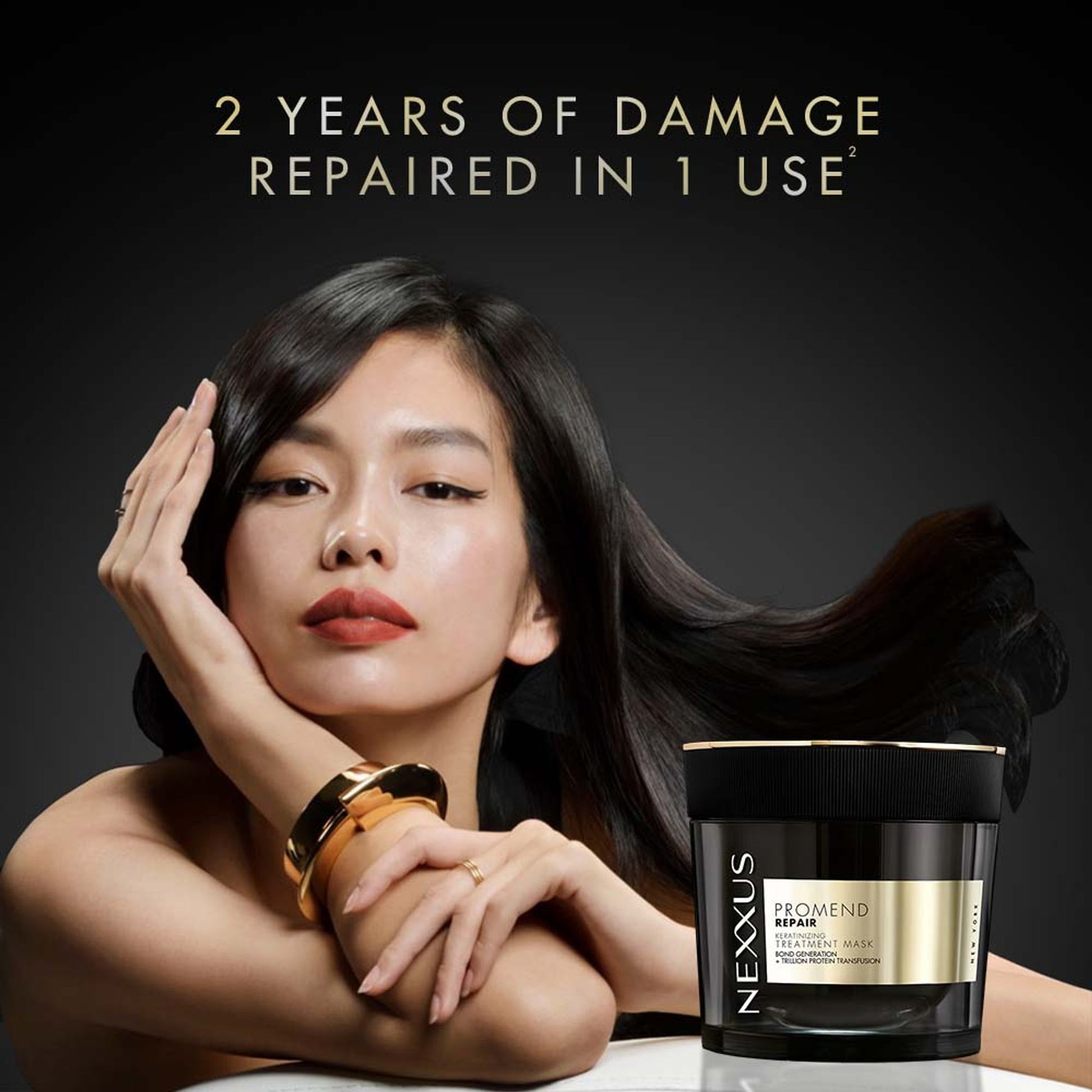 Nexxus Promend Repair Keratinizing Deep Bond Treatment Mask For Very Damaged Hair