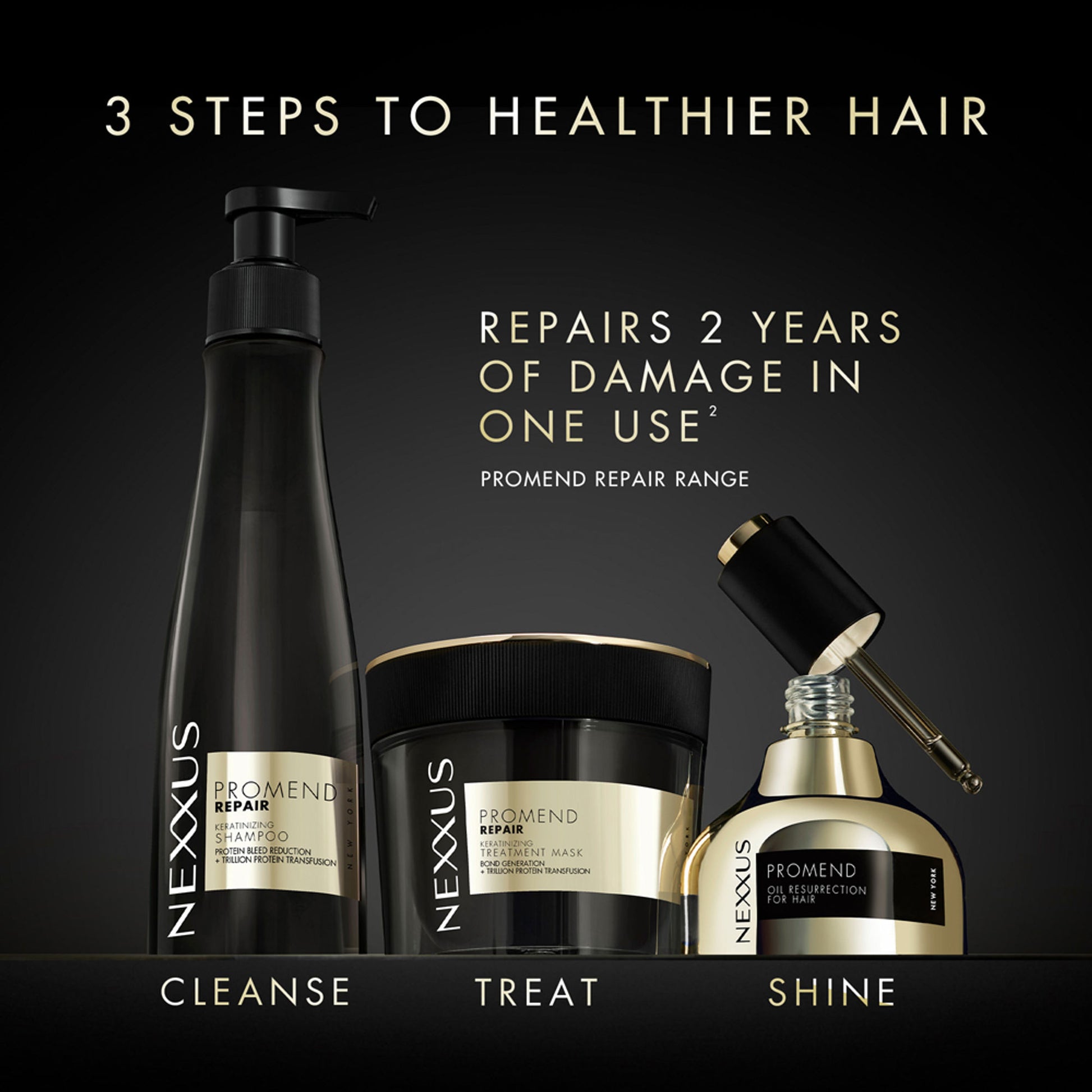 Nexxus Promend Repair Keratinizing Deep Bond Treatment Mask For Very Damaged Hair
