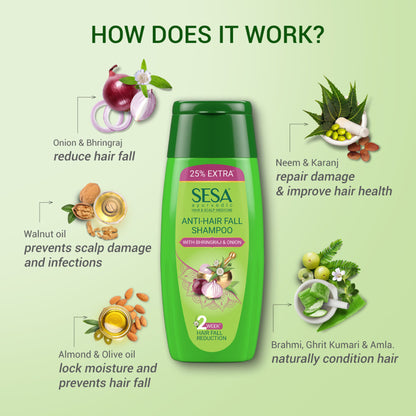 SESA Ayurvedic Anti-Hair Fall Shampoo