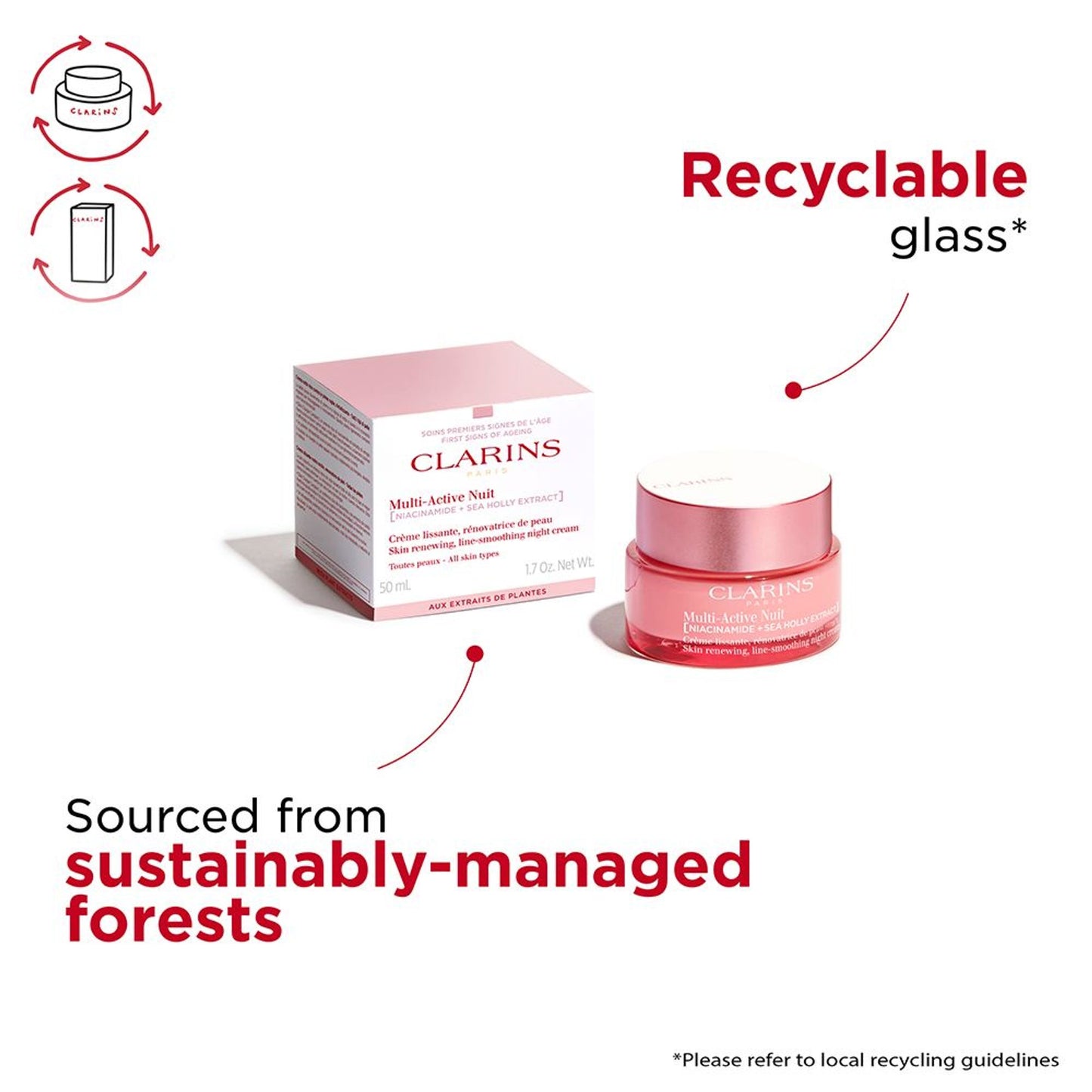 Clarins Multi-Active Night Cream Normal To Dry Skin