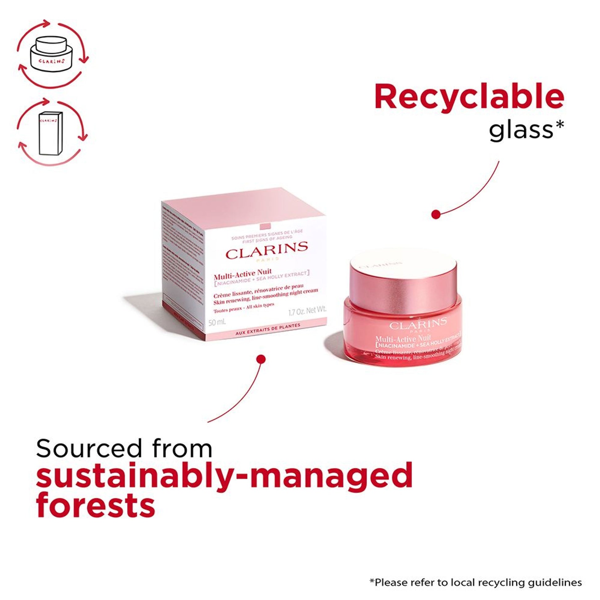 Clarins Multi-Active Night Cream Normal To Dry Skin
