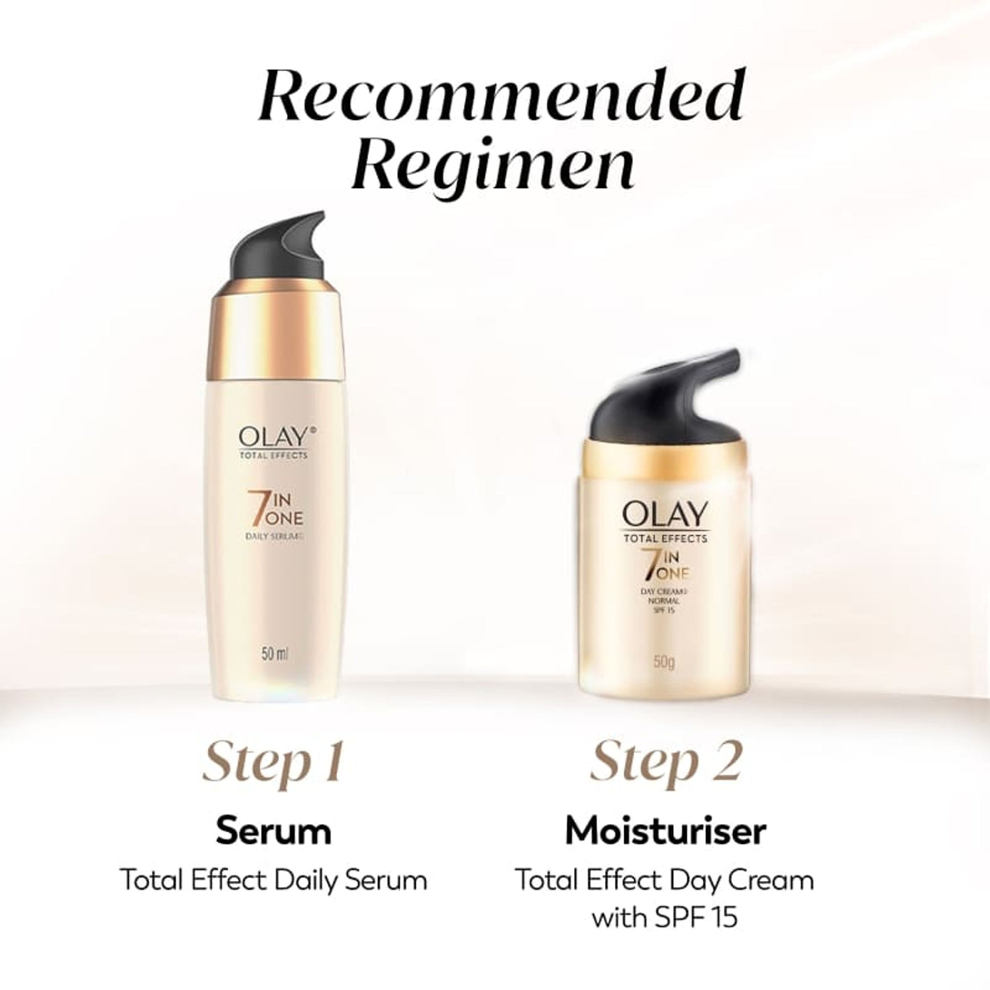 Olay Total Effects Day Cream With Spf 15, Fights 7 Signs Of Ageing With Niacinamide