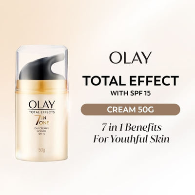 Olay Total Effects Day Cream With Spf 15, Fights 7 Signs Of Ageing With Niacinamide