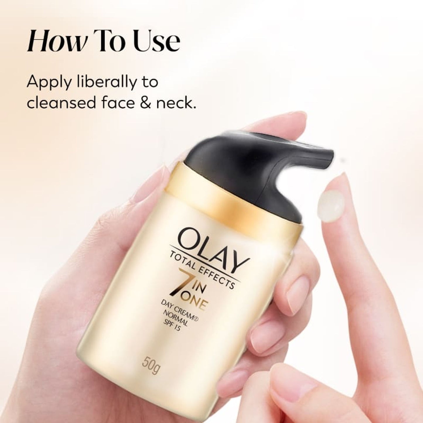 Olay Total Effects Day Cream With Spf 15, Fights 7 Signs Of Ageing With Niacinamide