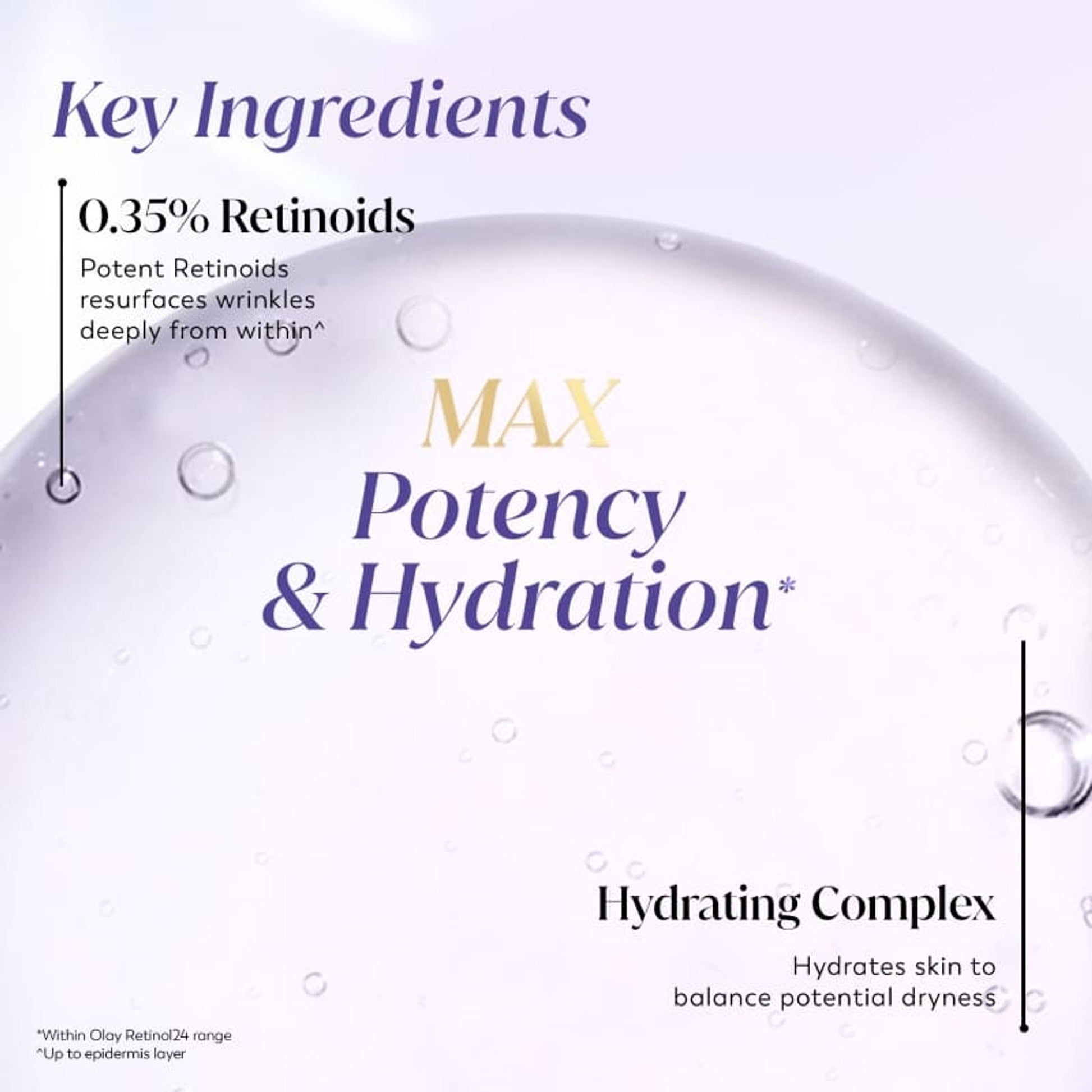 Olay Retinol 24 Max Anti Ageing Night Cream, Visibly Reduces Wrinkles In 7 Nights, Fragrance Free