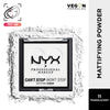 NYX Professional Makeup Can't Stop Won't Stop Mattifying Powder - Tan - Transculent